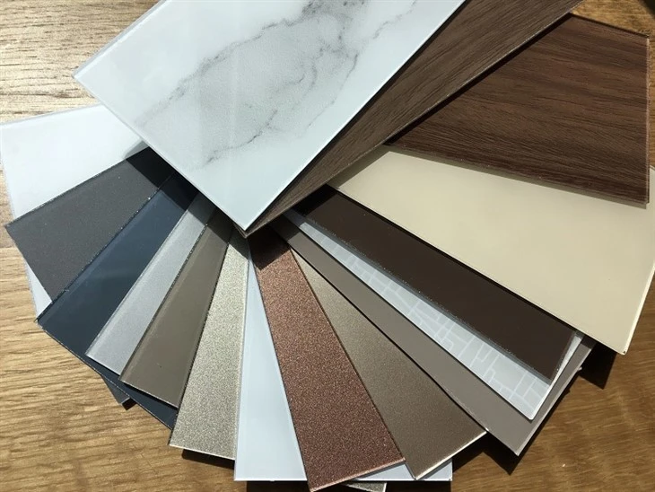 Gloss Plain Color 2mm Silk Screen Printing Glass (4)